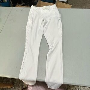 White Athleta leggings